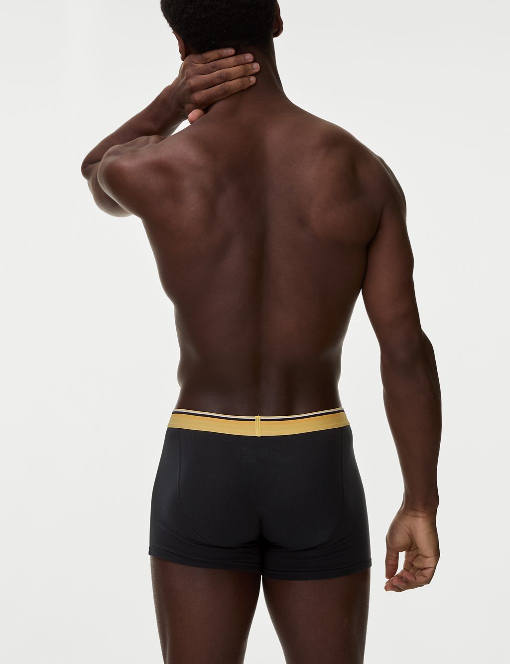 5pk Cotton Stretch Cool & Fresh Trunks 2 of 3
