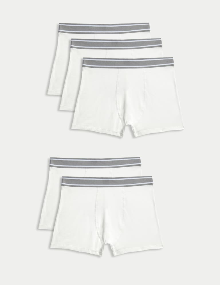 5pk Cotton with Stretch Trunks 3 16 Yrs