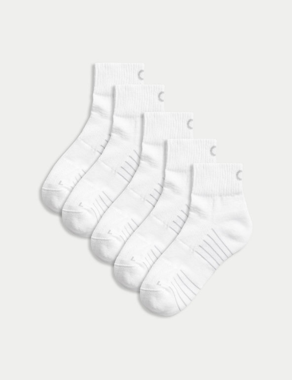 5pk Cushioned Sports Socks Image 1 of 2