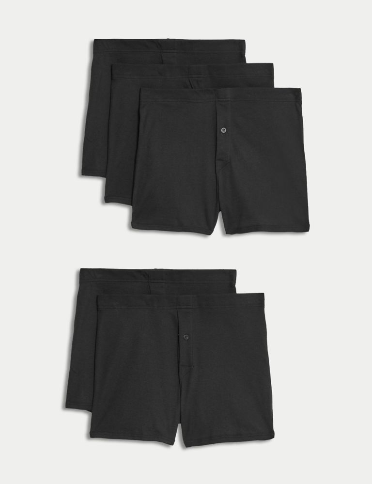 5pk Essential Cotton Trunks 2 of 3