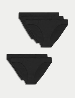 4pk Modal Rich No VPL Bikini Knickers, Body by M&S