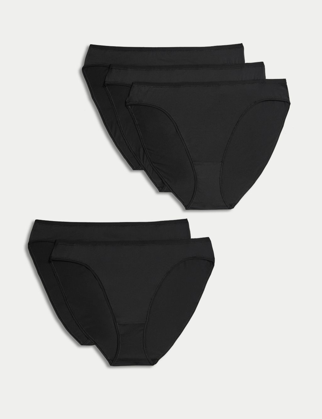 Jual Marks & Spencer 5 Pack No Vpl Microfibre High Leg Knickers