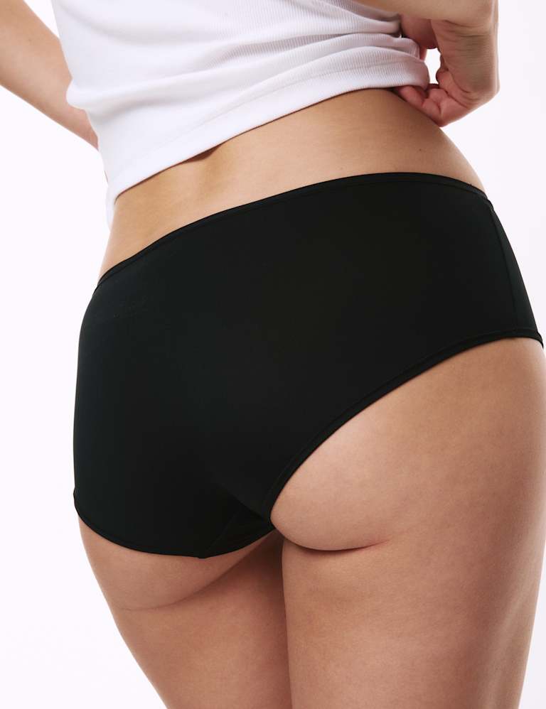 5pk No VPL Microfibre Midi Knickers