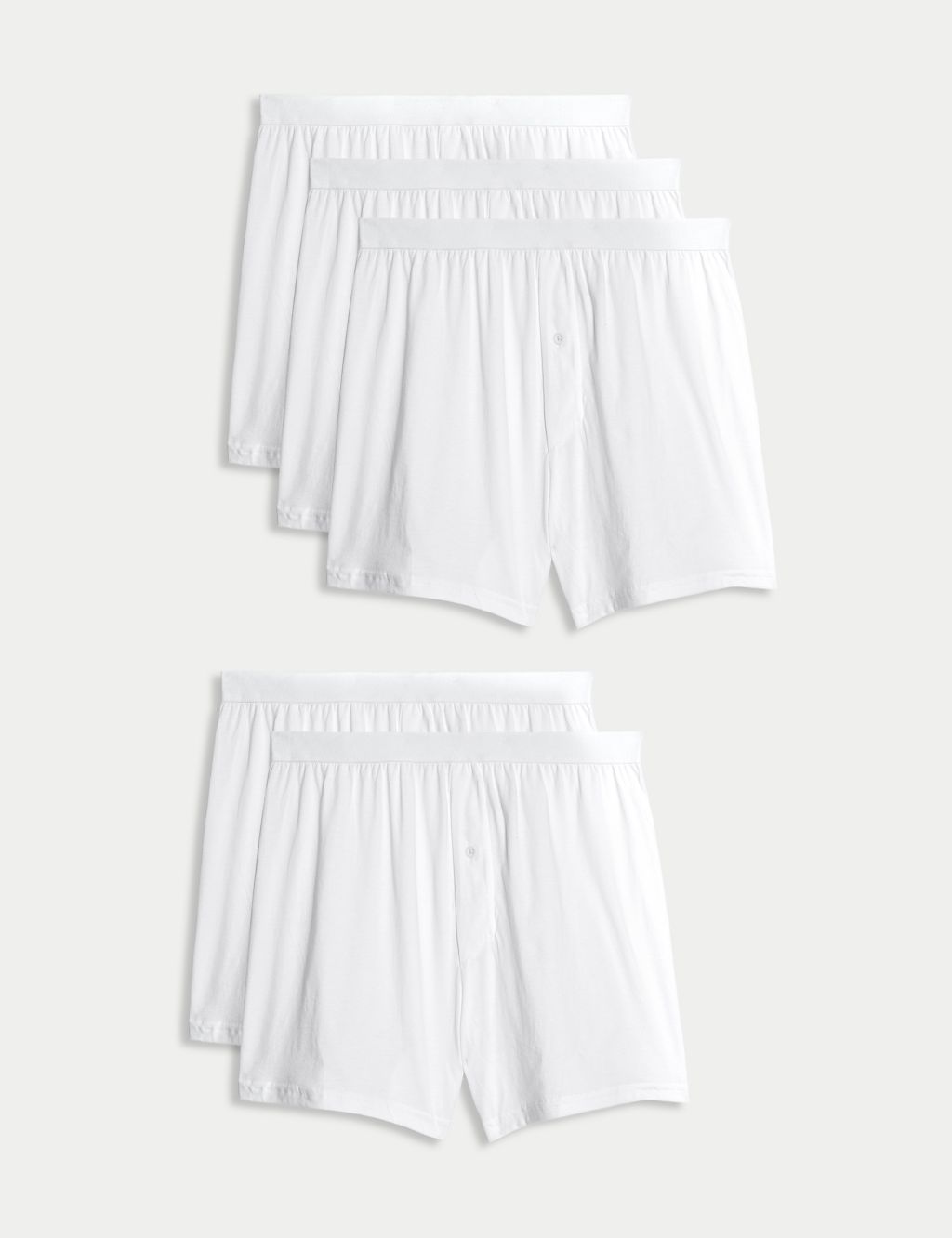 5pk Pure  Cotton Cool & Fresh™ Jersey Boxers 3 of 3