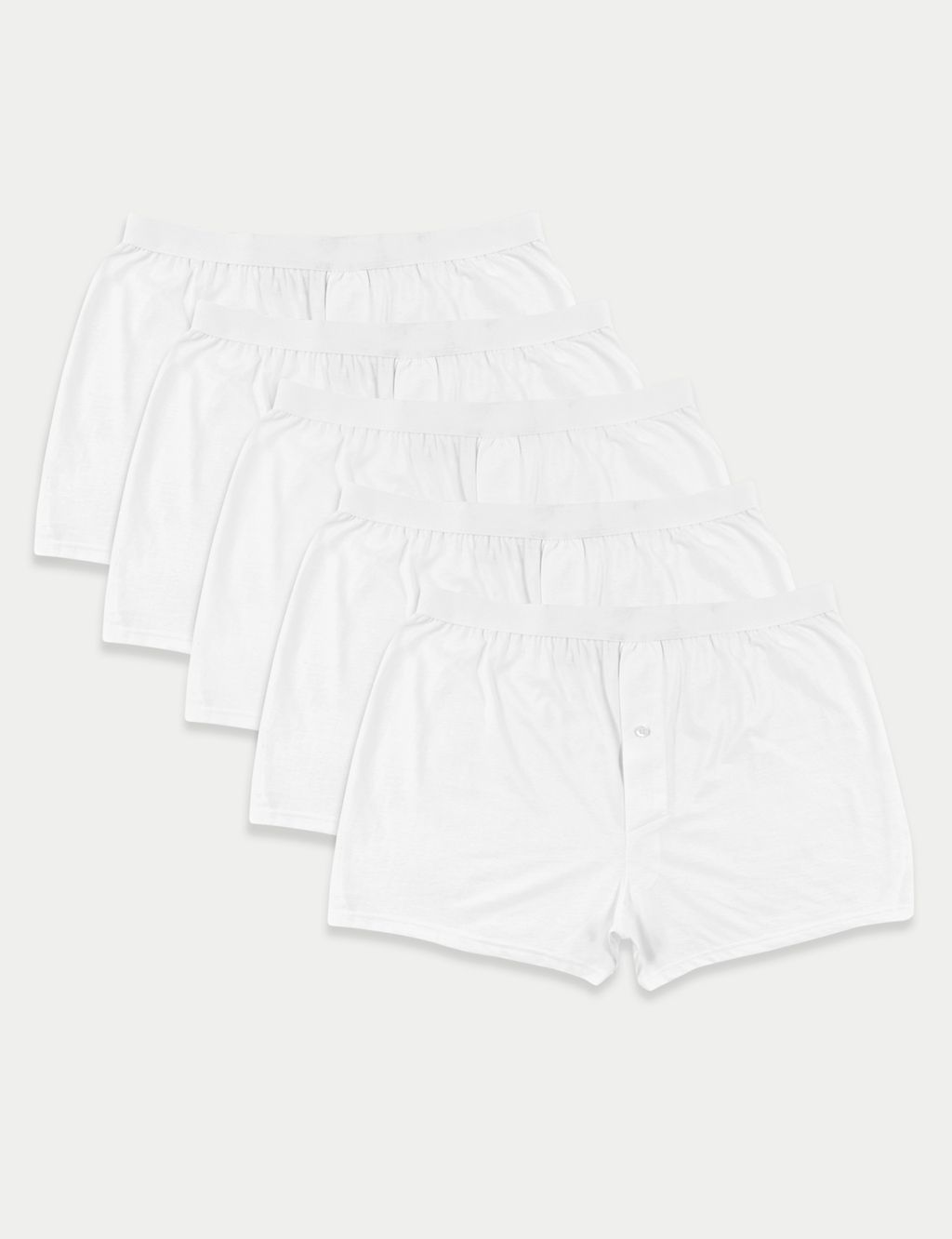 5pk Pure  Cotton Cool & Fresh™ Jersey Boxers 1 of 3