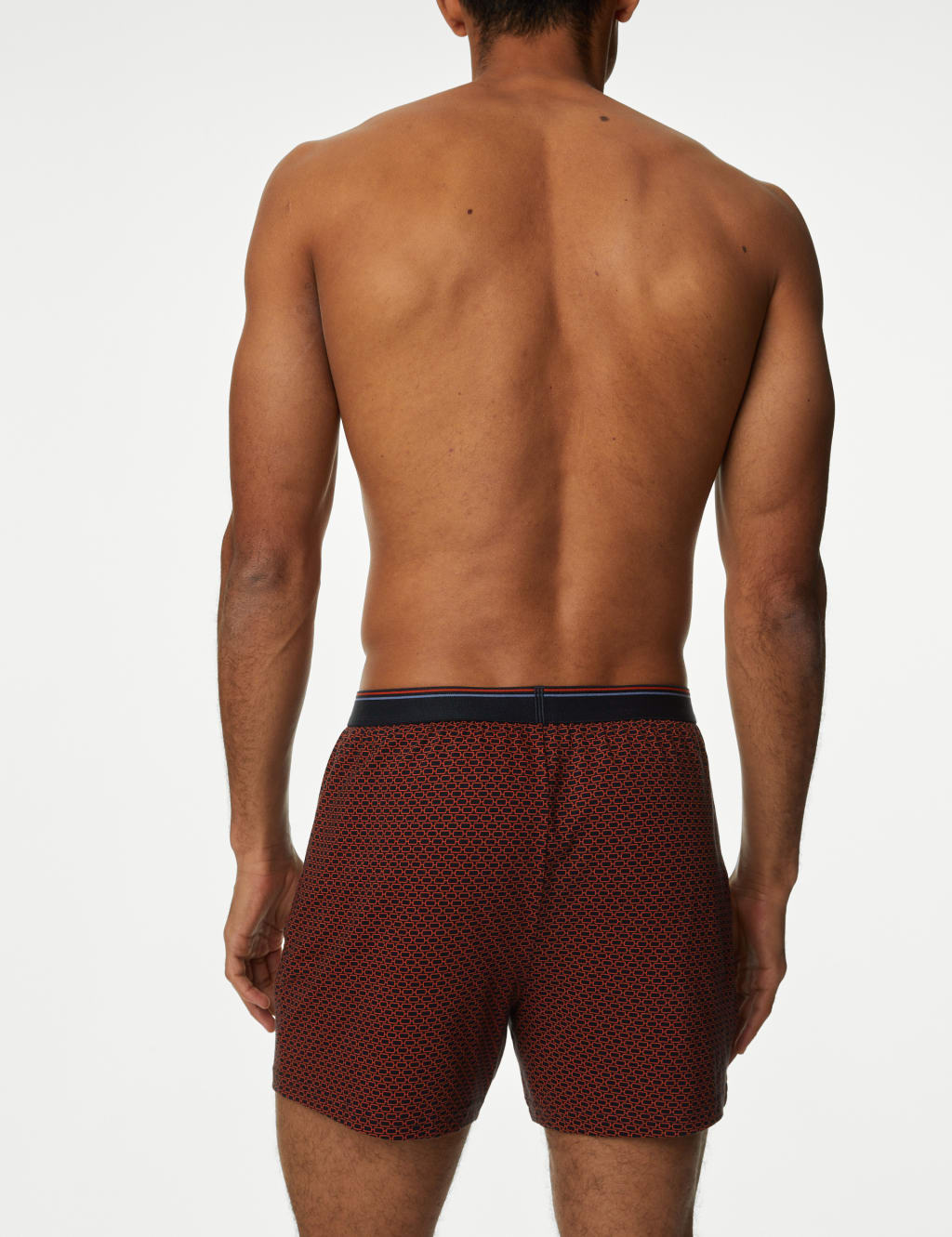 5pk Pure Cotton Assorted Jersey Boxers M&S Collection M&S