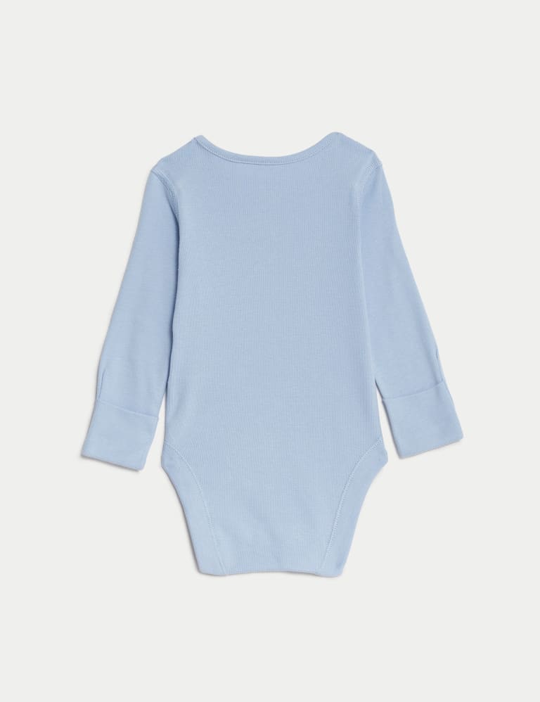 5pk Pure Cotton Bodysuits 6 lbs 3 Yrs