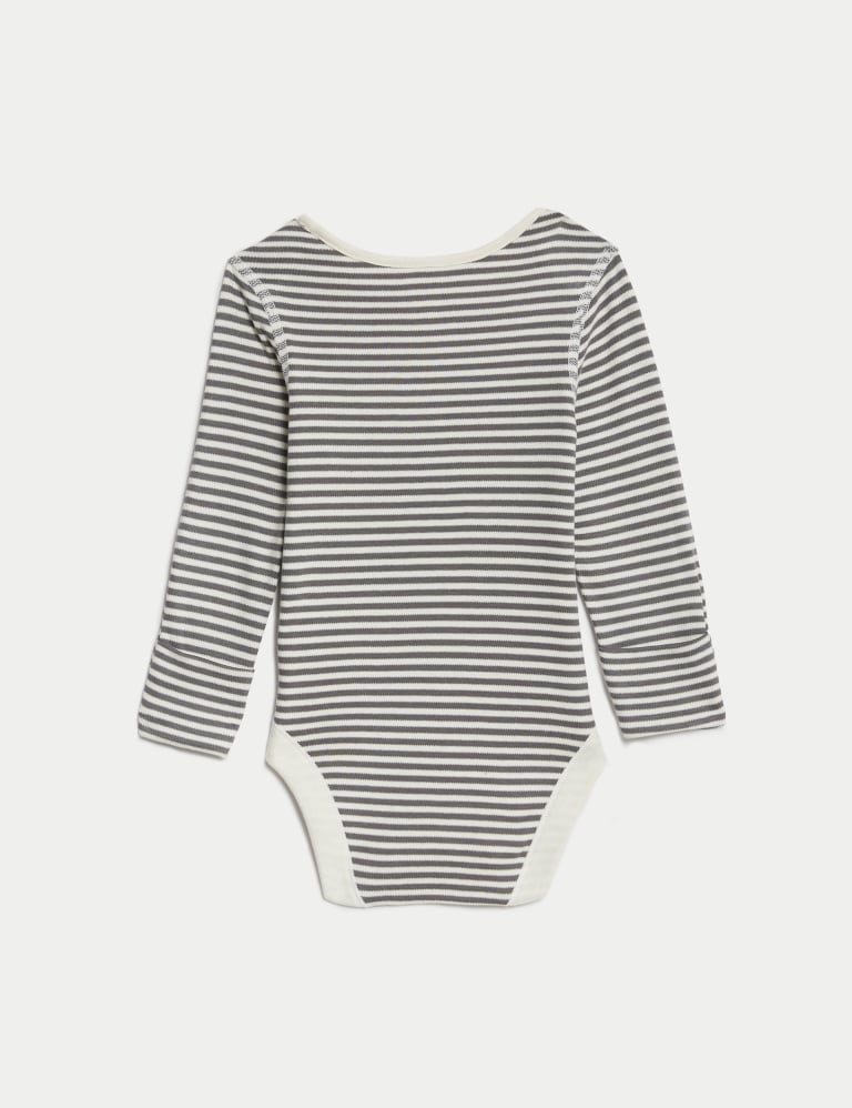 5pk Pure Cotton Bodysuits 6 lbs 3 Yrs