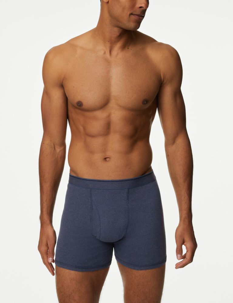 5pk Pure Cotton Cool & Fresh™ Trunks 2 of 3