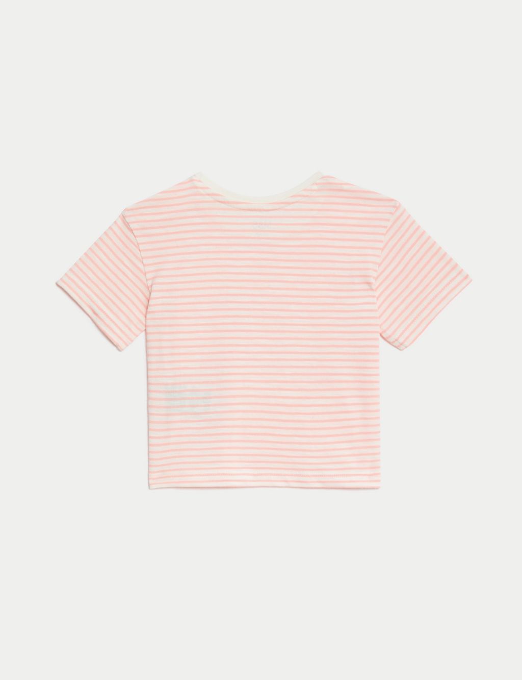 5pk Pure Cotton Plain & Striped T-Shirts (0-3 Yrs) 2 of 4