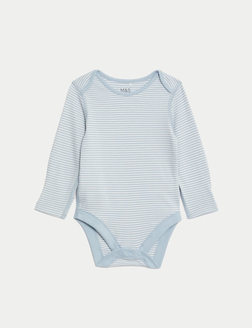 5pk Pure Cotton Striped Bodysuits 0 3 Yrs M S Collection M S