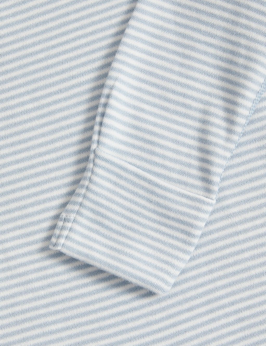 5pk Pure Cotton Striped Bodysuits (0-3 Yrs) 4 of 5