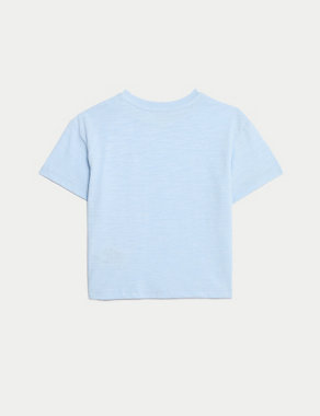 5pk Pure Cotton T-Shirts (0-3 Yrs) Image 2 of 3