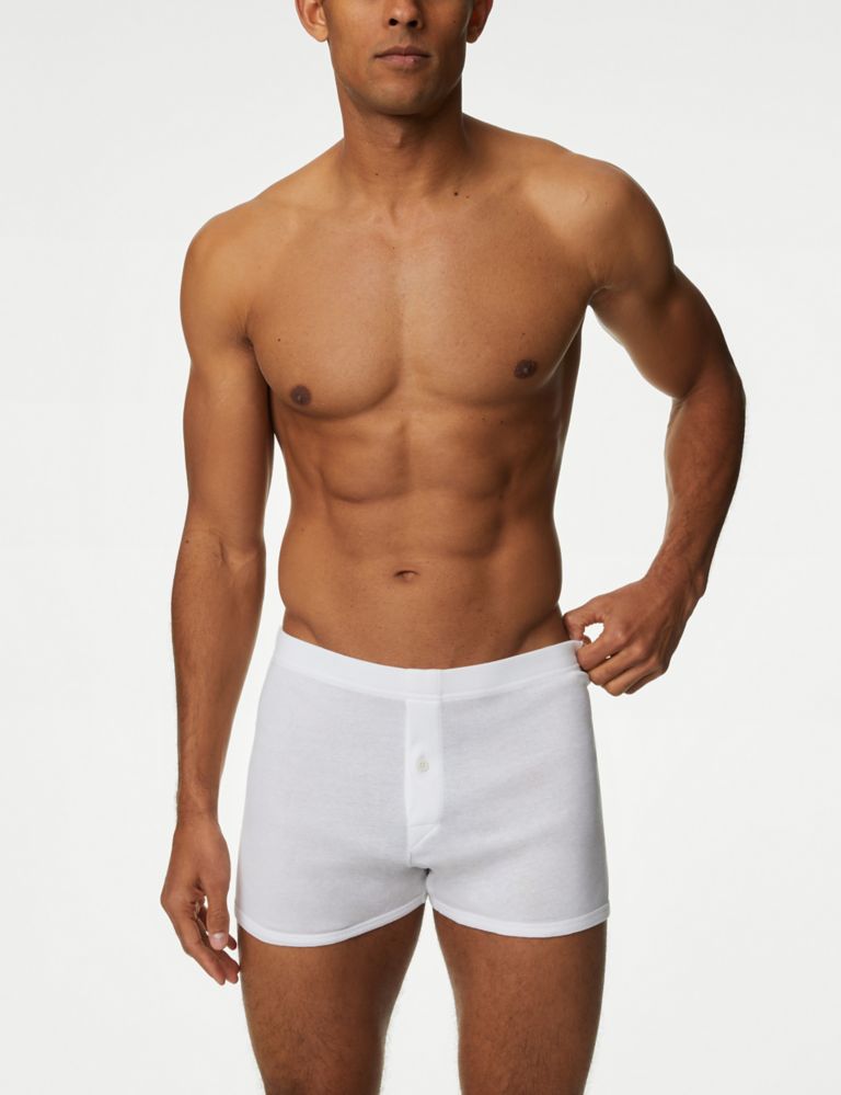 5pk Pure Cotton Trunks 2 of 3