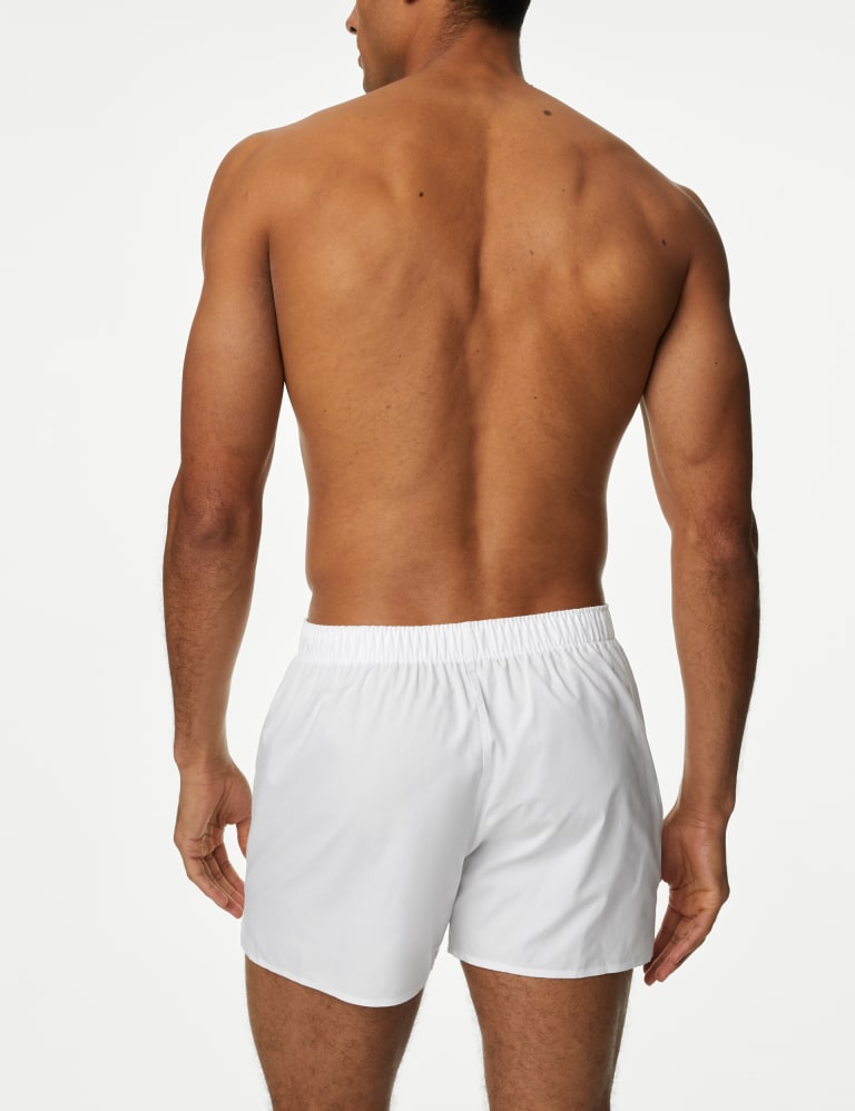 5pk Pure Cotton Woven Boxers 3 of 3