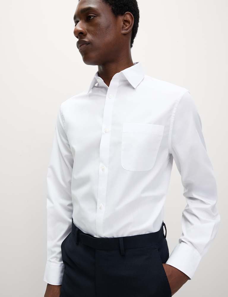 Marks and spencer mens white dress shirts shop