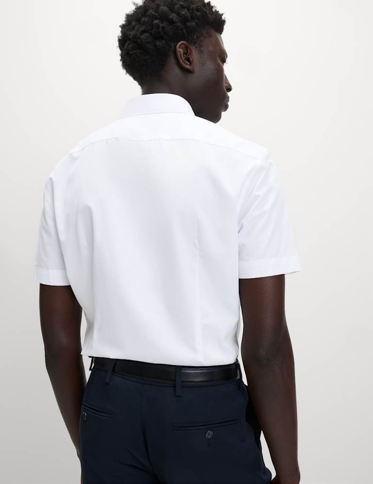 5pk Regular Fit Easy Iron Short Sleeve Shirts