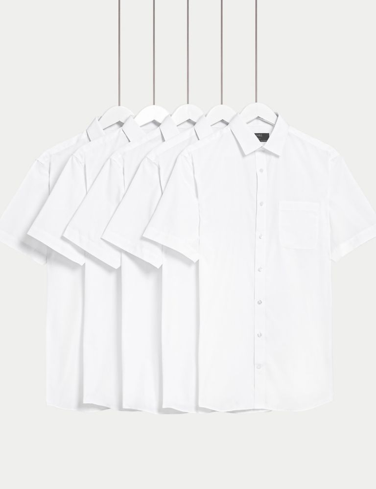 5pk Slim Fit Short Sleeve Shirts 1 of 9