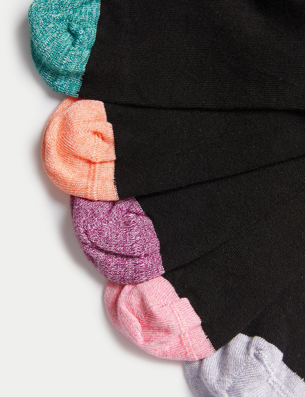 5pk Sumptuously Soft™ Ankle Socks 2 of 2