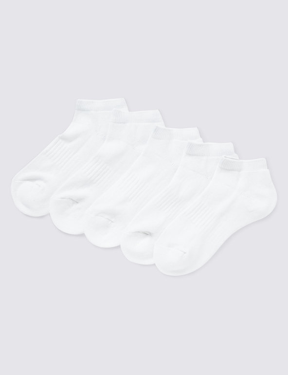 LADIES GIRLS  = Trainer Liner Socks Size 3-5  MARKS AND SPENCERS