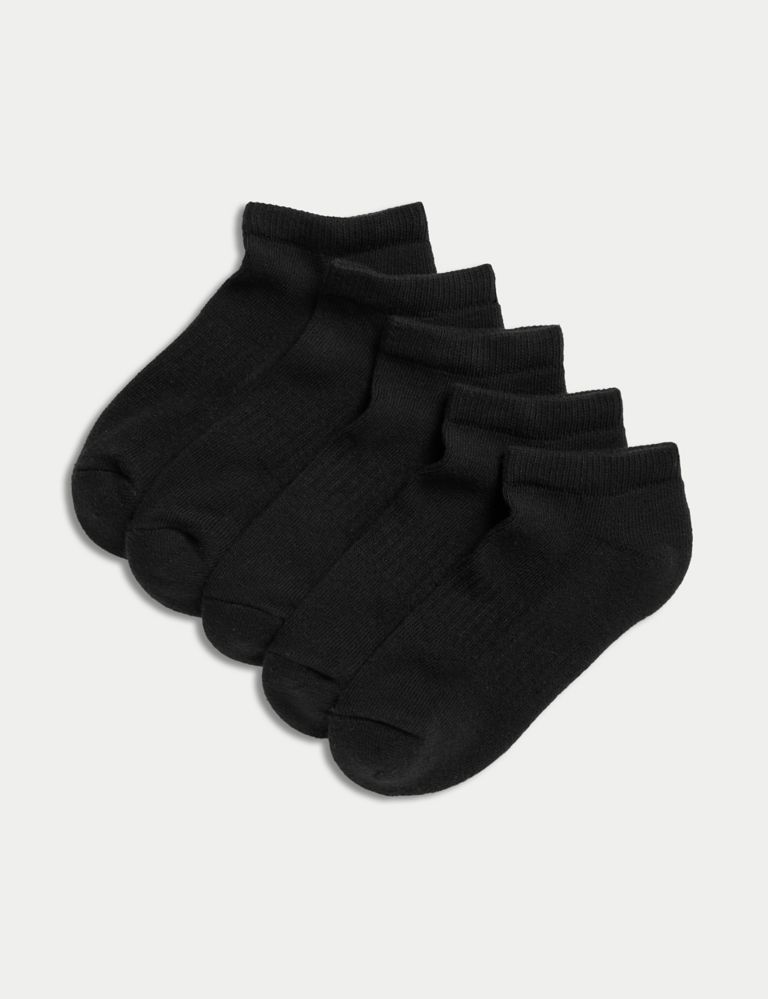 5pk of Cushioned Trainer Liners™, M&S Collection