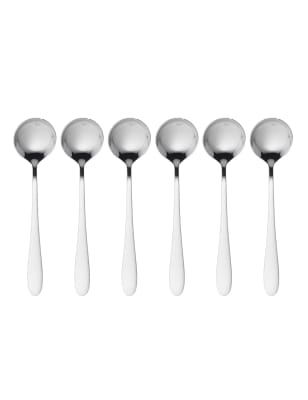 6 Soup Spoons M&S