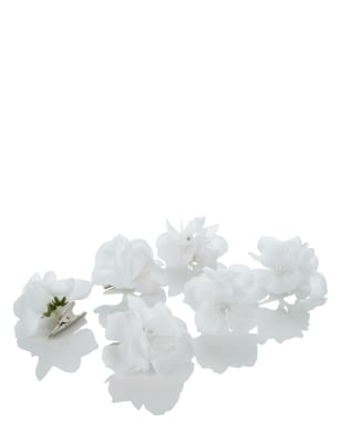 White clip on flowers online