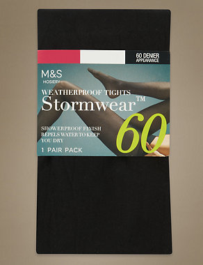 60 Denier Body Sensor™ Opaque Tights with Stormwear™ Image 2 of 3