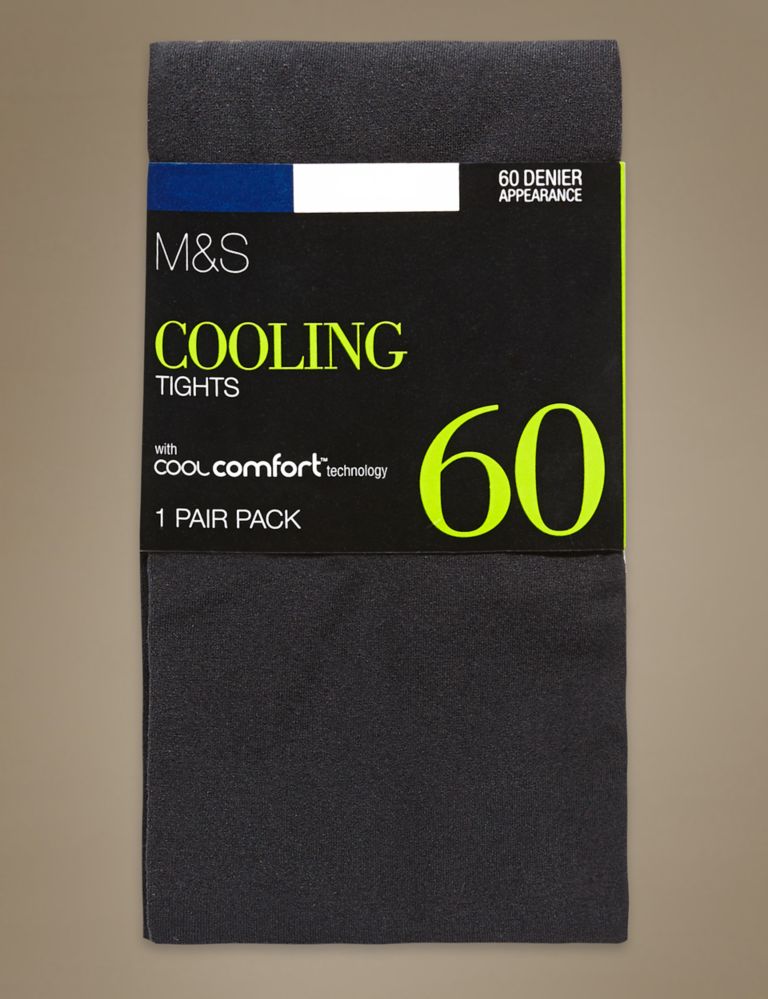 60 Denier Cool Comfort™ Opaque Tights 2 of 3