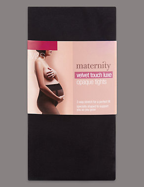 60 Denier Opaque Maternity Tights Image 2 of 3