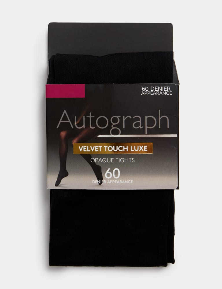 60 Denier Velvet Touch Luxe Tights 2 of 4