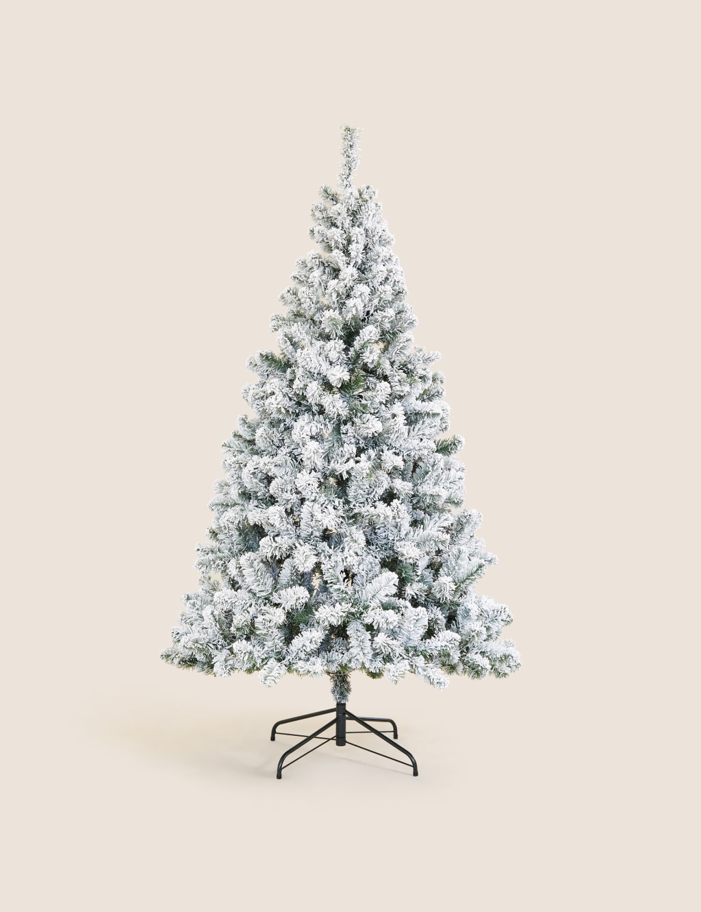 6ft PreLit Snowy Christmas Tree M&S Collection M&S