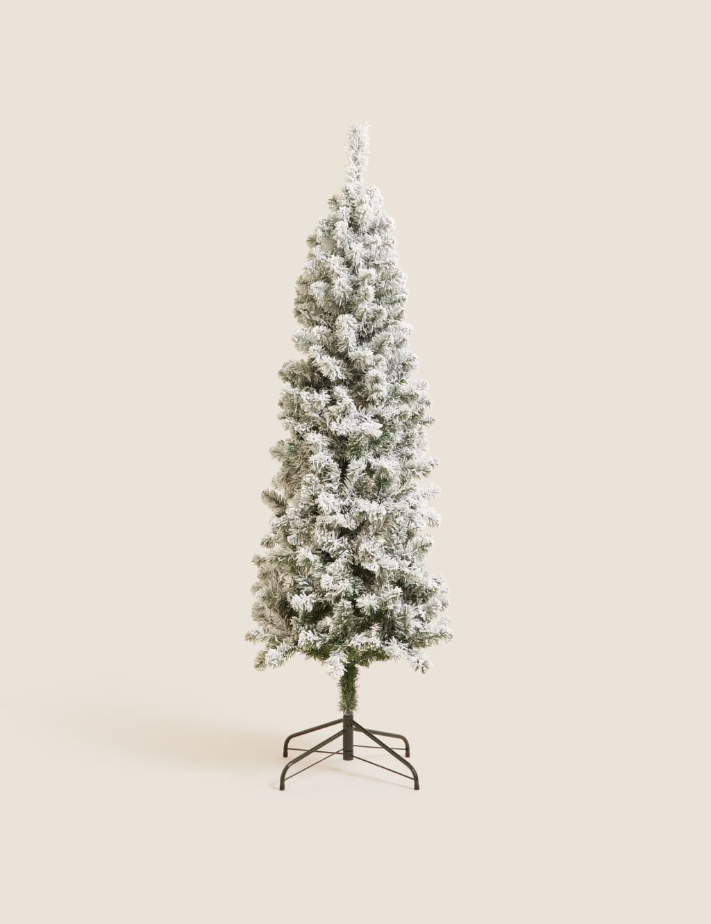 6ft Slim Snowy Christmas Tree M&S