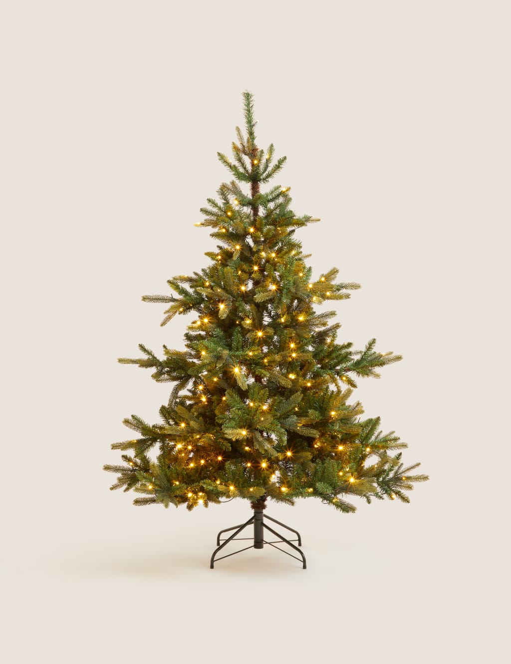 6ft Warm Prelit Noble Christmas Tree M&S Collection M&S