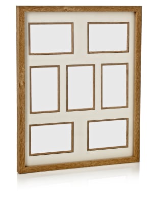 7 Aperture Photo Frame M&S
