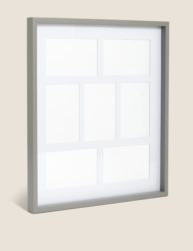 7 Aperture Wood Photo Frame 4x6 inch 1 of 4