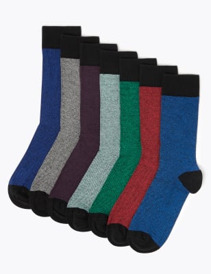 7 Pack Cool & Fresh™ Socks | M&S Collection | M&S