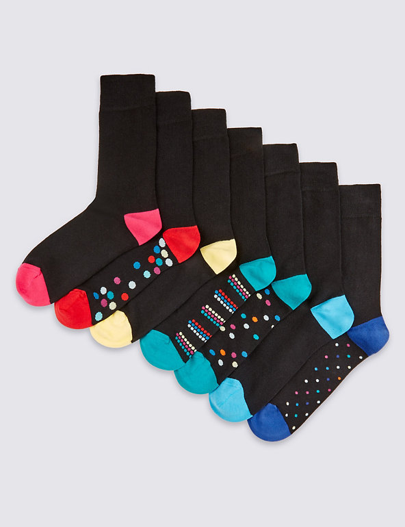 7 Pack Cool & Freshfeet™ Socks Image 1 of 1
