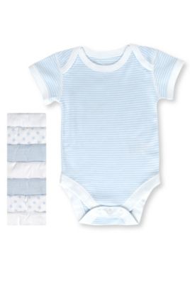 7 Pack Pure Cotton Assorted Bodysuits Image 1 of 2