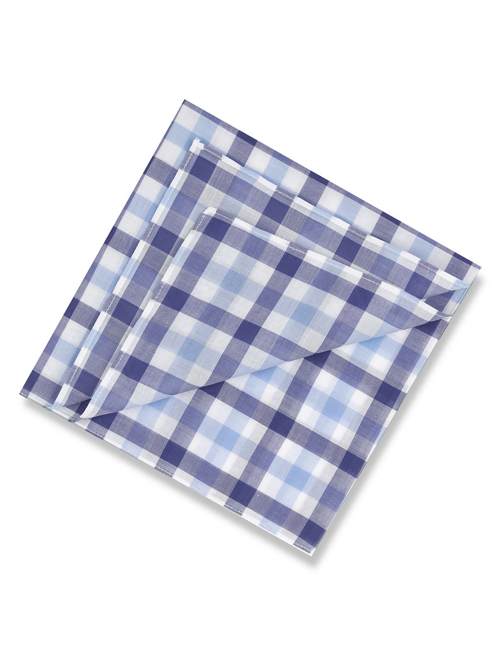 7 Pack Pure Cotton Assorted Handkerchiefs 1 of 2