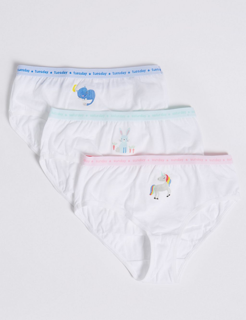 7 Pack Pure cotton Briefs (18 Months - 12 Years) 2 of 2
