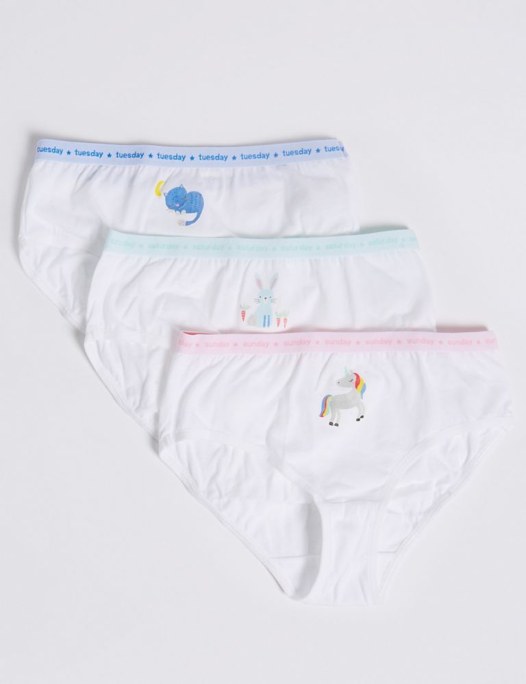 7 Pack Pure cotton Briefs (18 Months - 12 Years) 2 of 2