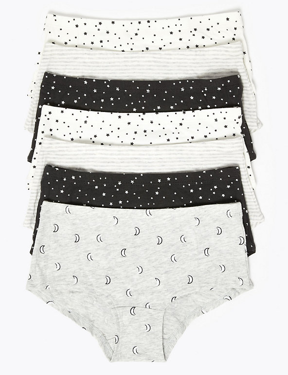 7 Pack Star Shorts (2-16 Yrs) Image 1 of 2