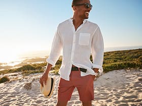 Mens summer 2025 holiday clothes