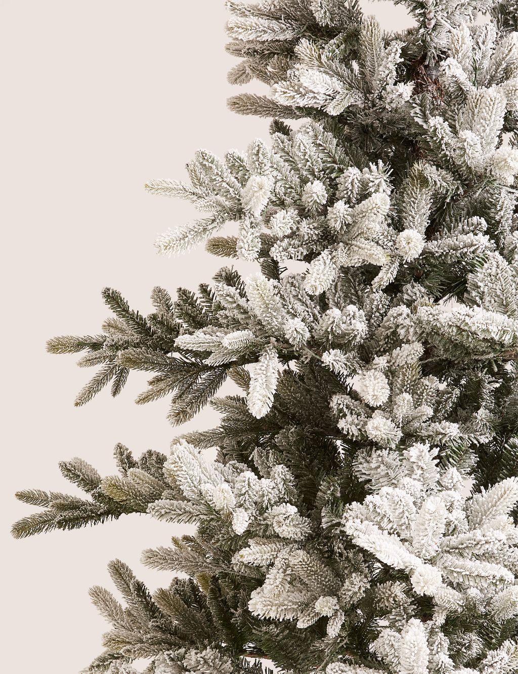 7ft Lit Frosted Noble Christmas Tree 7 of 7