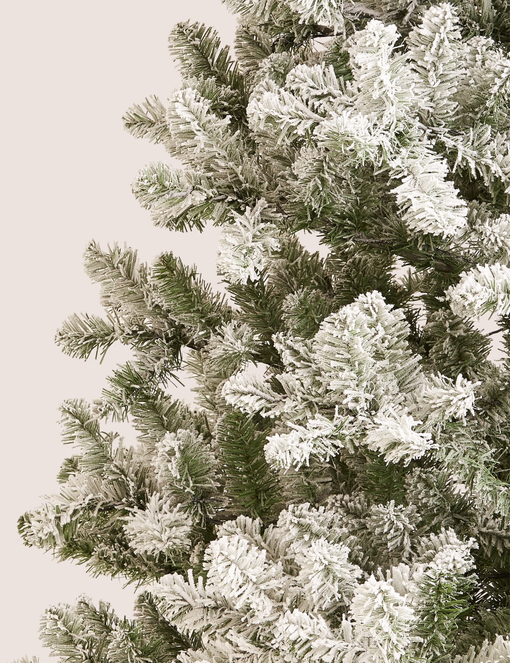 7ft Lit Snowy Christmas Tree M&S