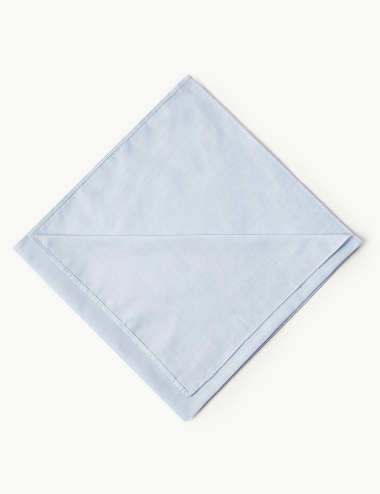 7pk Antibacterial Pure Cotton Handkerchiefs with Sanitized Finish® 3 of 3