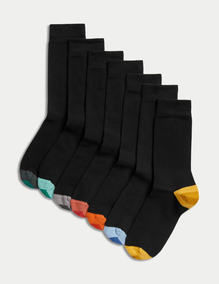 7pk Cool & Fresh™ Cotton Rich Socks 1 of 2