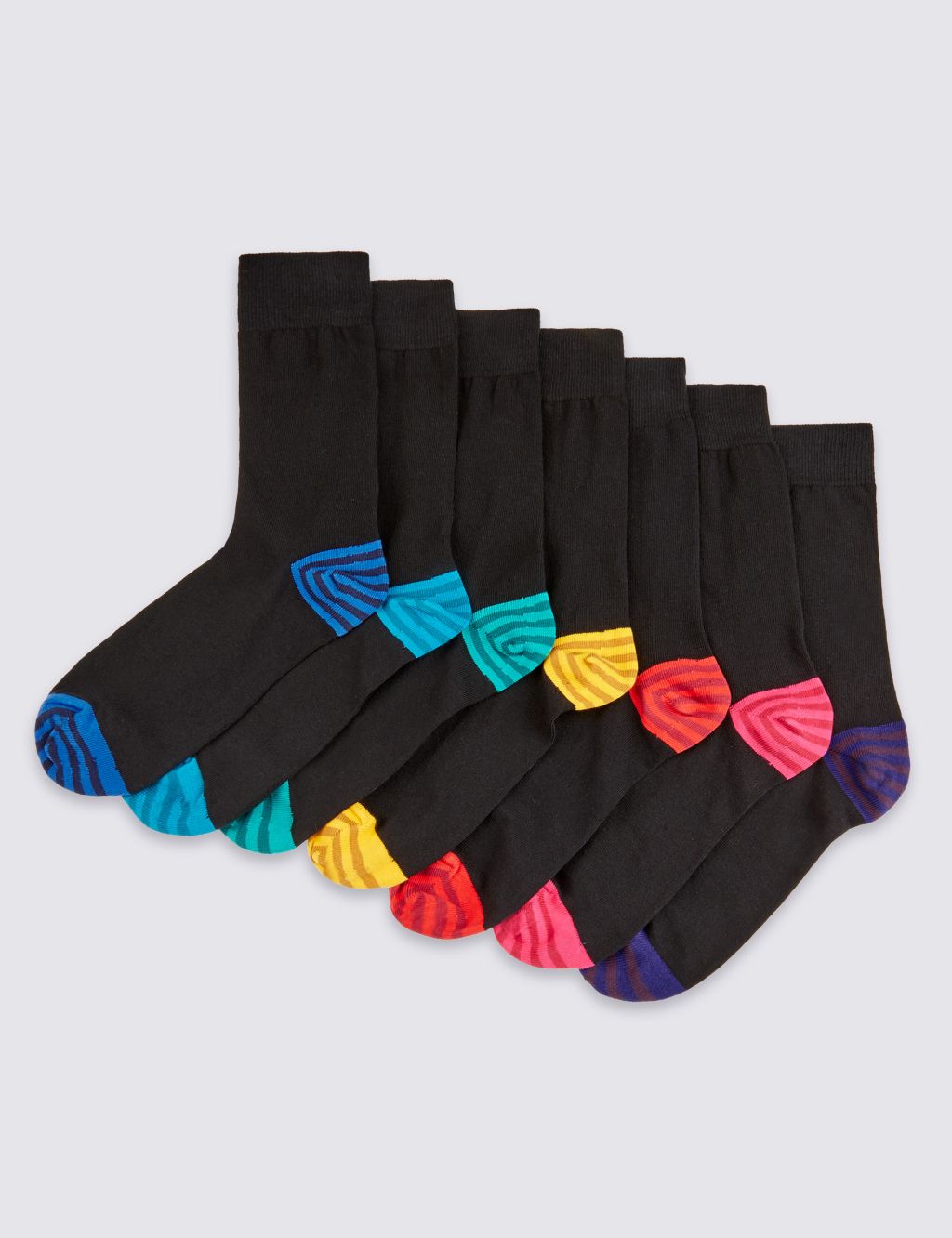 7pk Cool & Freshfeet™ Socks 1 of 2