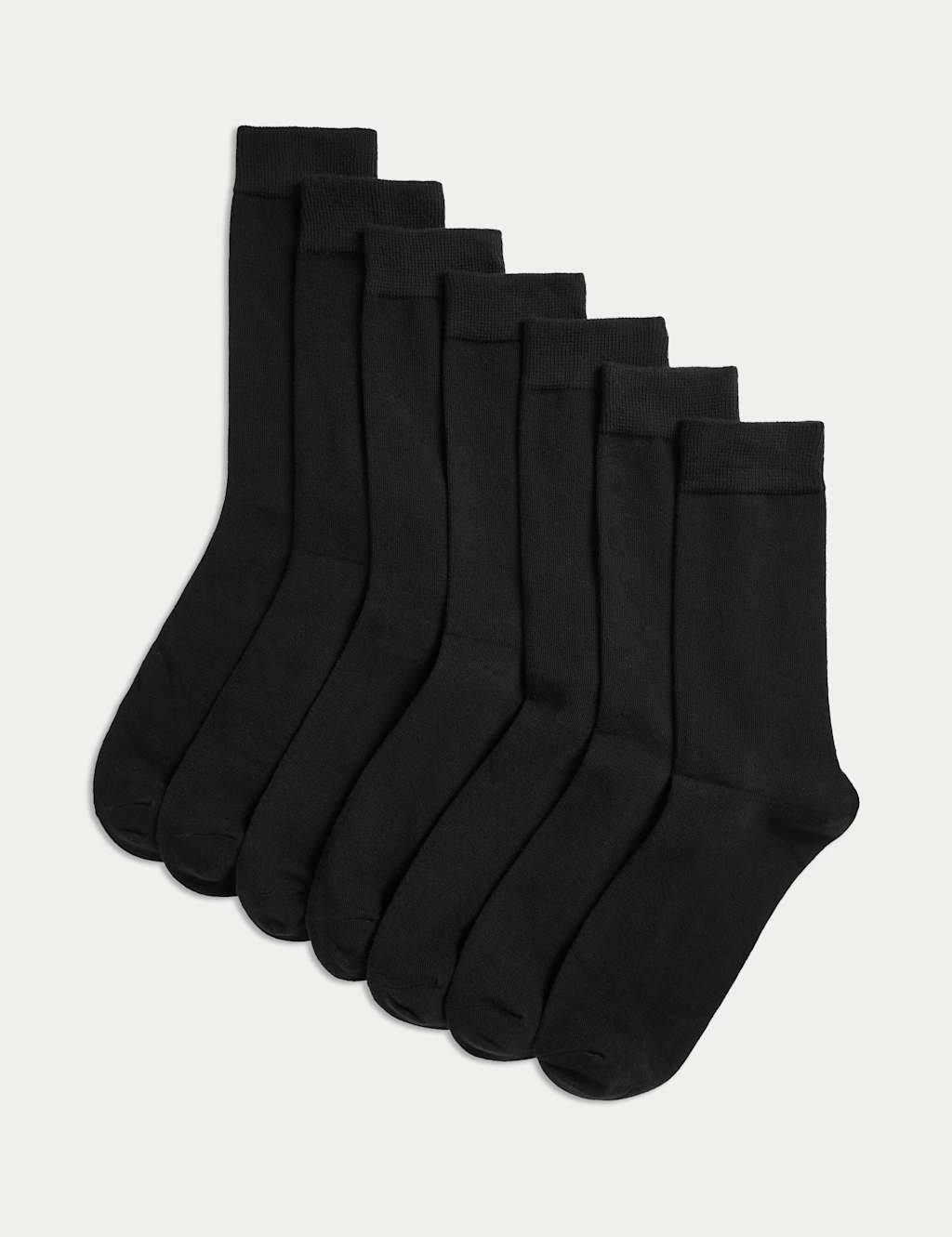 7pk Cotton Rich Socks 1 of 2